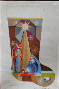 DB 21 Holy Family Stocking
